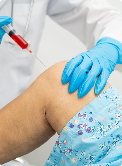 Platelet-rich plasma (PRP) injections